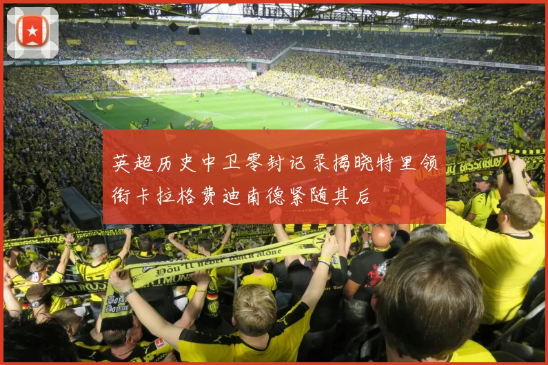 英超历史中卫零封记录揭晓特里领衔卡拉格费迪南德紧随其后